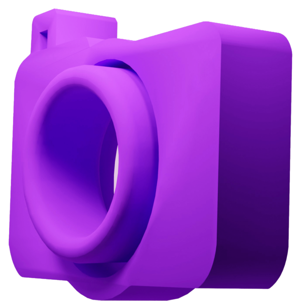 purple-camera-close-up-3d-illustration